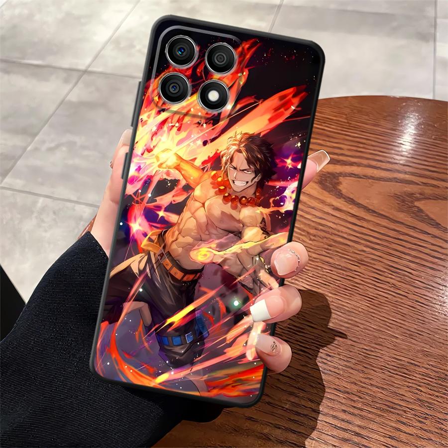 Чехол для Honor X9a 70 90 Lite X8 X7a 8X X9c X9 Funda Чехол для телефона Крутой Луффи Эйс