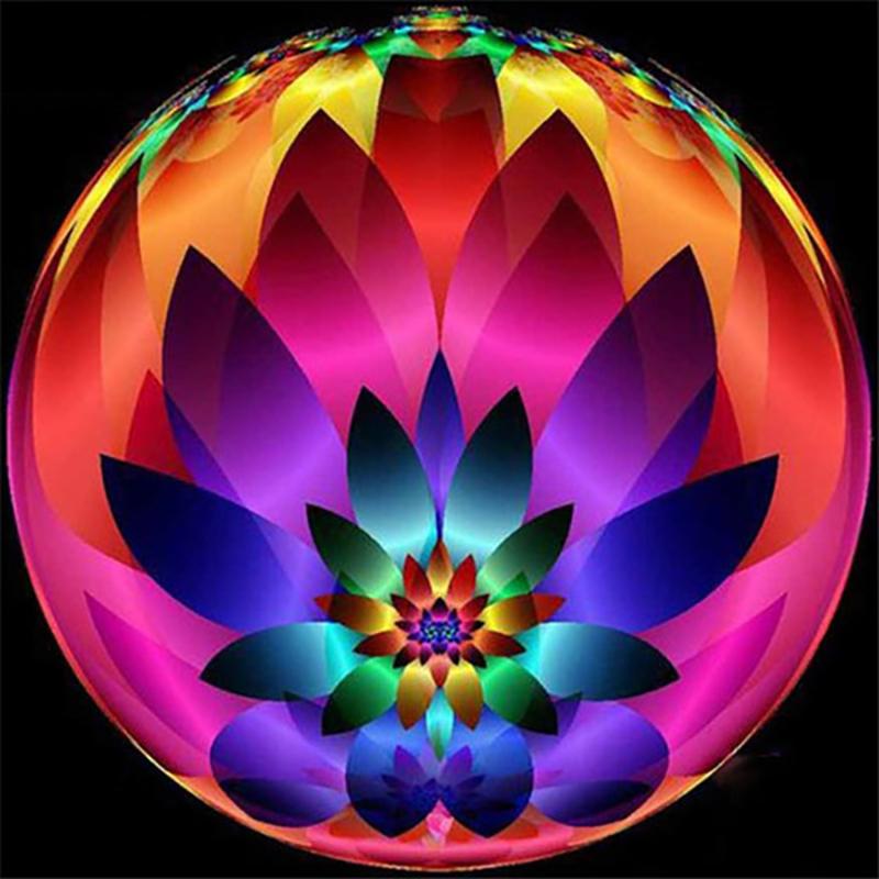 5D алмазная живопись Мандала цветок DIY полный круглый стразы дрель наборы для вышивки крестиком Алмазная вышивка подарок на Новый год