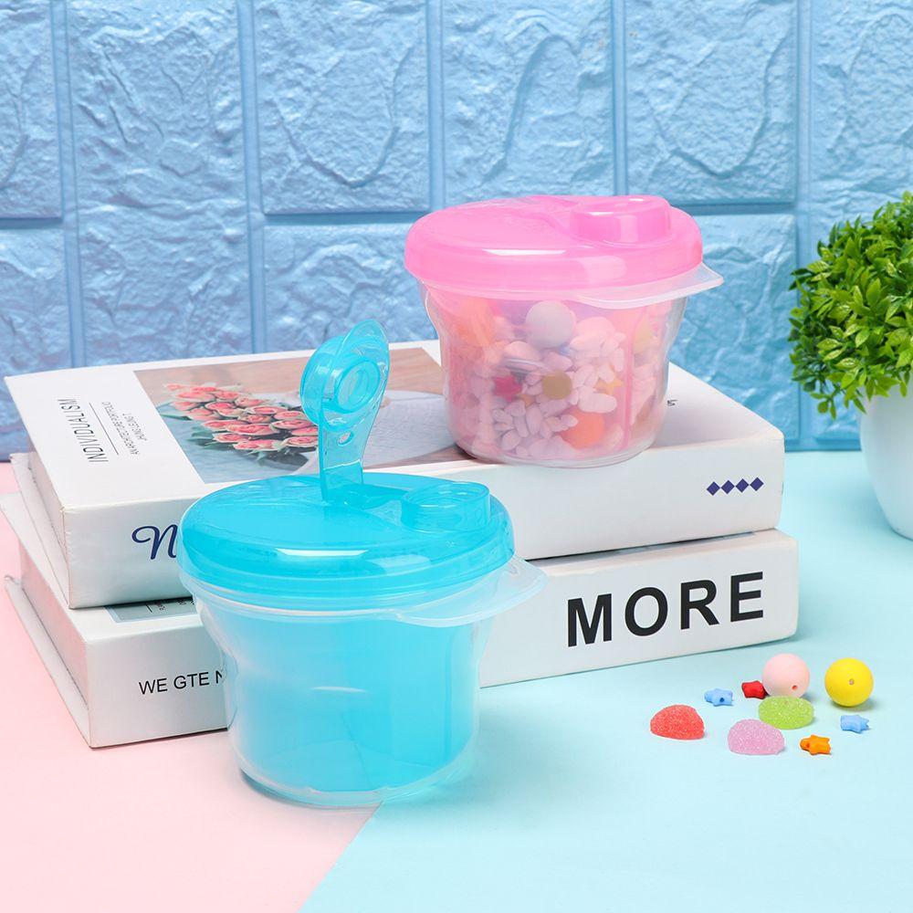 Дорожная портативная коробка для кормления добавками Диспенсер для смеси Хранение продуктов Контейнер для сухого молока