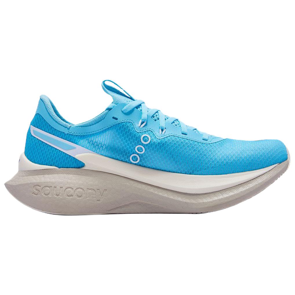 SAUCONY Endorphin Pro 5 Удобные Универсальные Отзывчивые Повседневные Беговые Кроссовки Унисекс Кеды Бежевый Светло-Голубой S31064-501