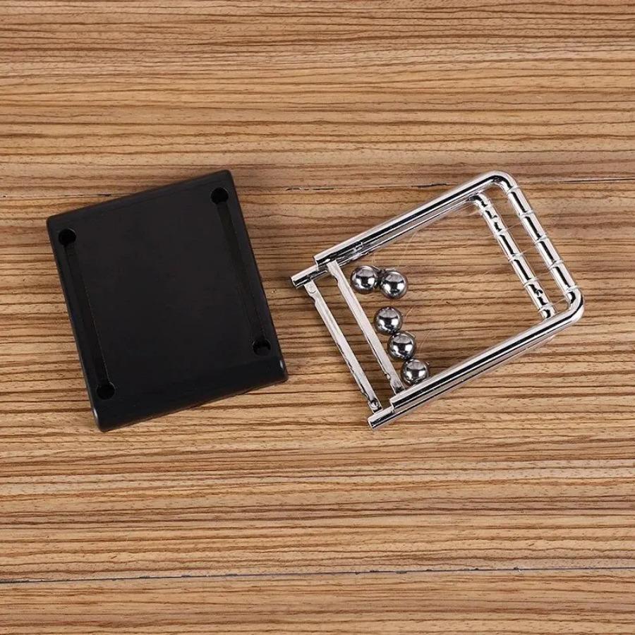 Newton's Cradle Balance Steel Ball Teaching Supplies Physics Science Pendulum Desktop Toys Stress Relief Gifts Home Decoration