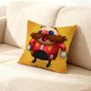 Without Hair Eggman Robotnik Anime Celebrity Merchandise All-Match Printed Pillow Case Sofa Car Office Room Decoration Protector