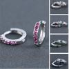 Ring Helix Cartilage Tragus CZ Ear Piercing Colorful CZ Earrings Zircon Ear Stud Cubic Zirconia