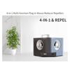 Ультразвуковой отпугиватель комаров 4-в-1 Отпугиватель крыс Отпугиватель вредителей