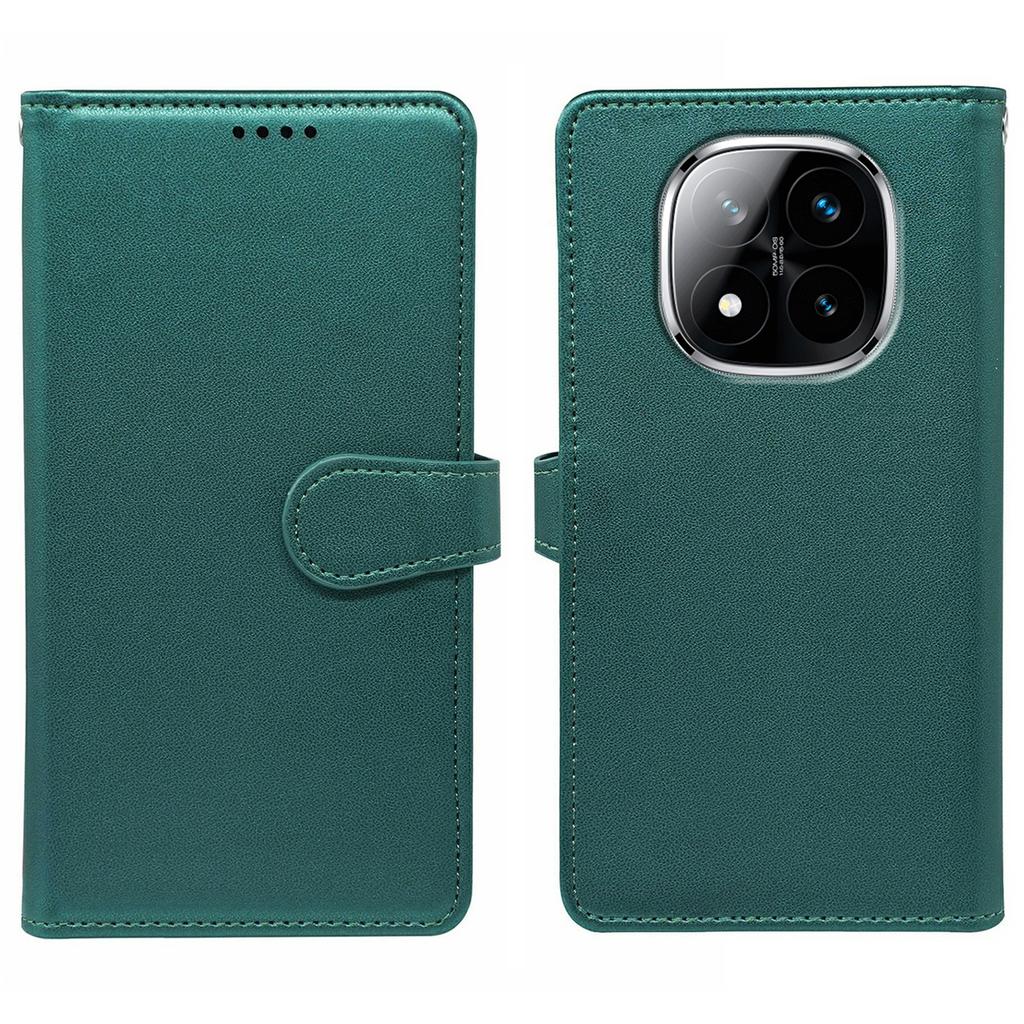 For Xiaomi Redmi Note 14 Pro+ 5G Case with 9 Card Slots PU Leather Stand Phone Cover