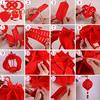 Happy New Year Chinese Red Lucky Lantern Hanging Spring Festival Home Decoration