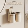 Практичный держатель для хранения зубных щеток без запаха, подставка для кружки для полоскания, хозяйственные принадлежности, полка для зубных щеток