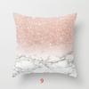 Marble Pillow Pillow Case Simple Modern Model Room Nordic Living Room Pillow Case