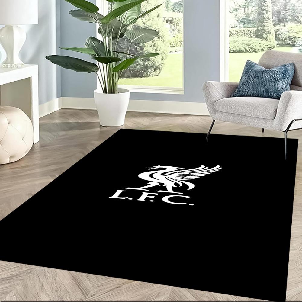 Liverpool Football Club Carpet Design For Outdoor Balcony Hallway Foyer Antislip Rug Anime Office Decor Perfect Gift For Valentine'S Wedding Birthday