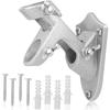 Rust-proof Aluminum Flagpole Mounting Bracket - Secure Base for Outdoor Installation, Suitable for Yard and Garden Decoration