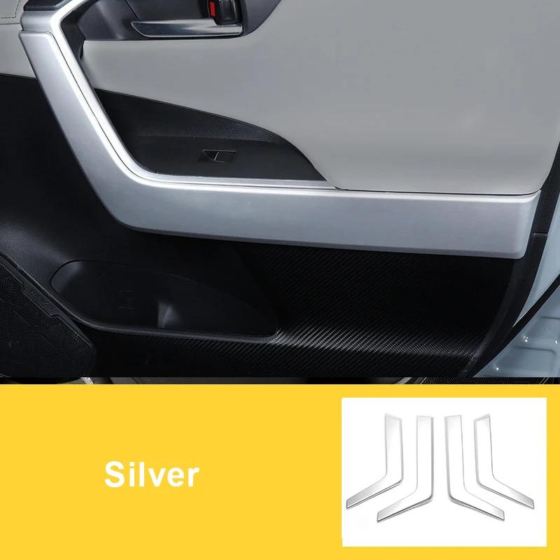 For Toyota RAV4 XA50 - 2024 Interior Car Door Armrest under Frame Strips Decoration Cover Trim ABS Accessories