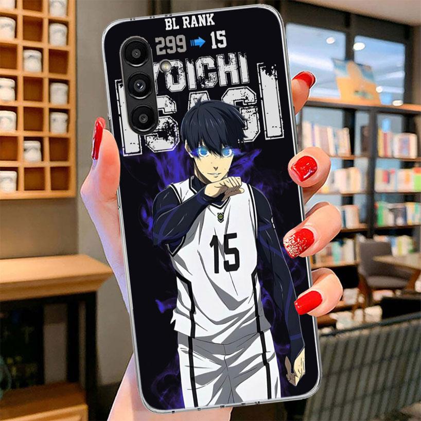Blue Lock Isagi Yoichi Phone Case For Samsung Galaxy A17 A37 A57 A16 A26 A36 A56 A15 A25 A35 A55 A14 A24 A34 A54 A13 A23 A33 A53