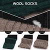 Christmas Gift Warm Wool Knitted Leg Warmers Footless Calf Socks Boho Winter Protective Stocking For Women Girls