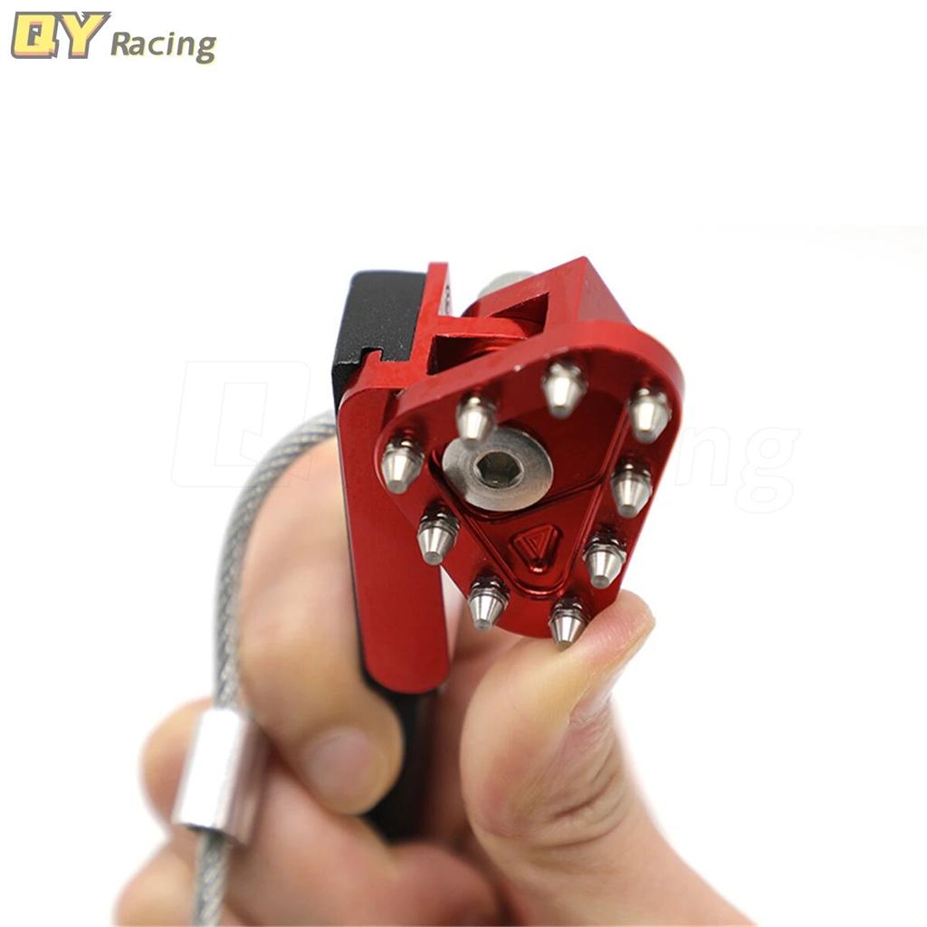 Кованая задняя педаль тормоза, рычаг тормоза для Honda CRF250R 2004- CRF450R 2005- CRF450RX 2017- CRF 250R 450R 450RX