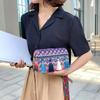 Bohemian Fringe Cloth Handbag Crossbody Bags Small Square Bag Ethnic Style Bag Women Shoulder Bag