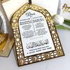 Wall Mounted Islamic Key Rack Decorative Key Organizers Hook Acrylic Key Hanger  Home Decoration