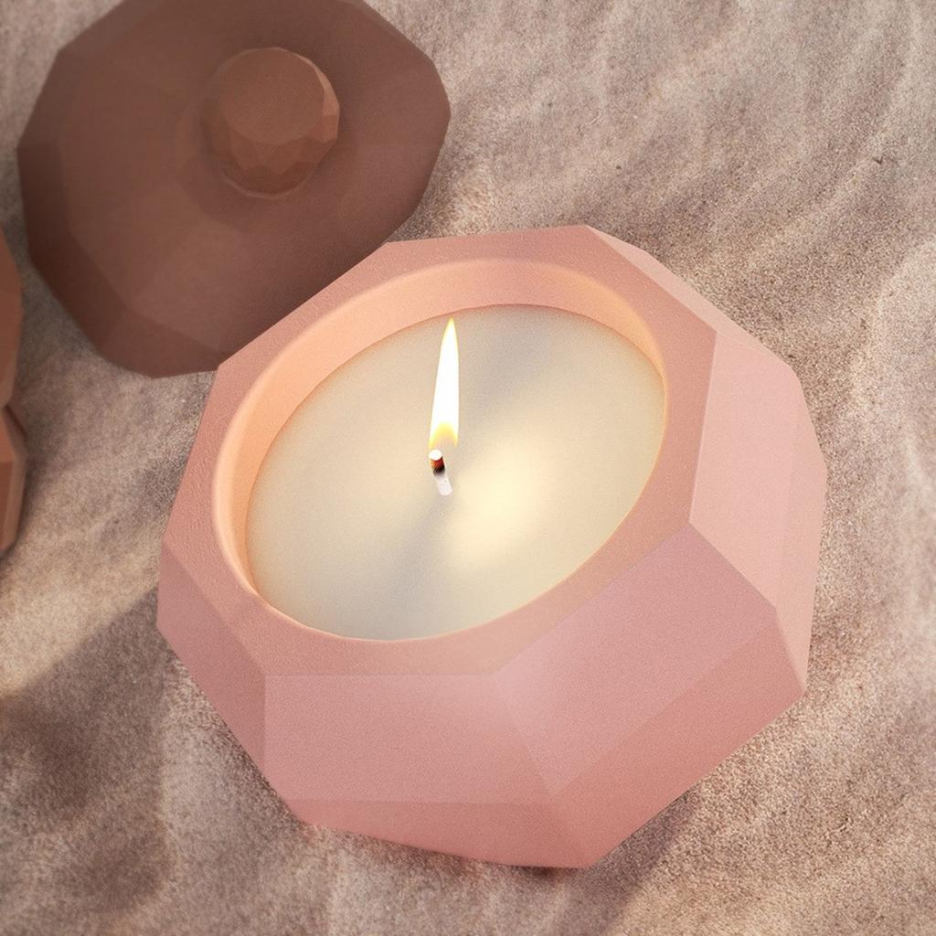 Силиконовые формы для чашек для свечей n-stick, коробка для хранения, формы для литья из смолы, цементная штукатурка, форма для орнамента, домашний декор