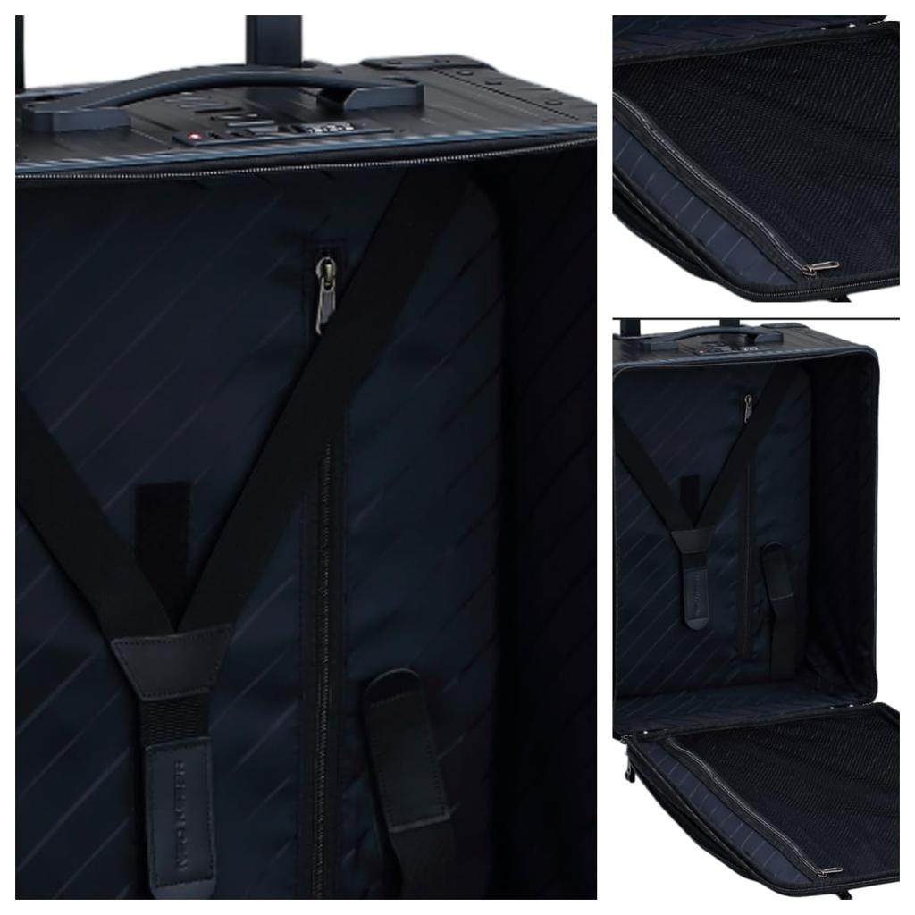 Outlet Neo Keeper Aluminum Alloy Body Suitcase Front Open Carry Case Backpack Business Rucksack Bag Front Opening Shockproof Quiet Lightweight