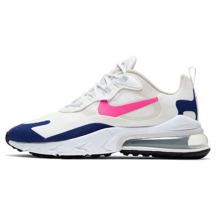 Nike Air Max 270 White Pink Blue (Unisex) Running Shoes CU7833 101