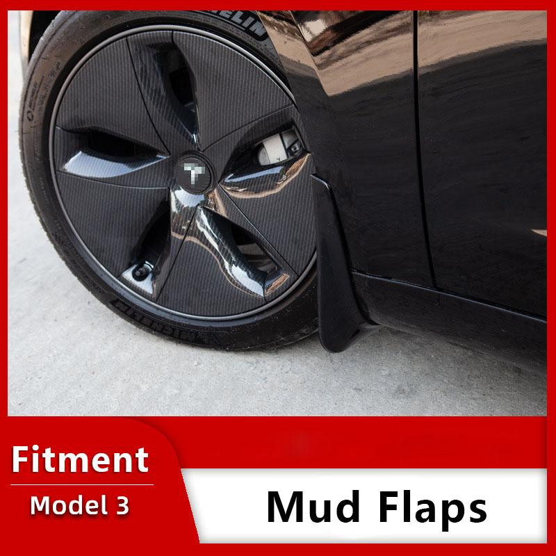 Автомобильные брызговики для Tesla Model 3 2016 2017 2018 2022 2023 Брызговики передние и задние с подарком-камерой