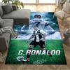 Soccer Player Celebration Area Rug Suitable for Bedrooms Playrooms Outdoor Hallway Anti-slip Rug Anime Office Decor Birthday/Christmas Gift