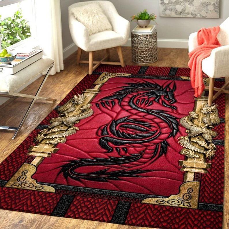 Большой размер ДРАКОН 3D печатный ковер Коврики для домашнего декора Мягкий фланелевый коврик для спальни Детские игровые ковры для ползания для гостиной