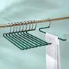 Z-Shape Non-Slip Trouser Rack Goose Type Dip Plastic Pants Rack Wardrobe Towel Scarf Storage Hangers Gym Pants Storage Rack
