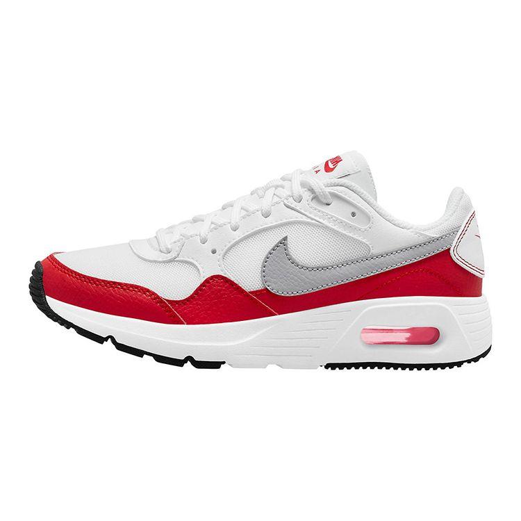 Nike Air Max SC Retro Sports Comfortable Fabric Leather Low Top Casual Running Shoes Women Sneaker White Red CZ5358-108