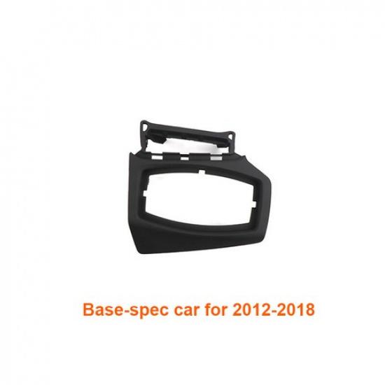 1x Matte Black Car Headlight Button Frame Replace Part For Ford Focus 15 16 17