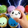 Реалистичная гигантская пельменная игрушка-сквиш с бамбуковой пароваркой, мягкие пельмешки-сквиши, игрушка-антистресс, забавная креативная игрушка