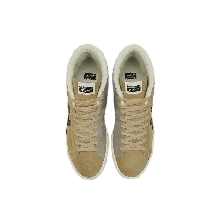 ONITSUKA TIGER Fabre RB Color Blocked Fleece Casual Durable Mid-Top Sneakers Unisex Sneakers Brown 1183B809-200