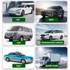 Автомобильная система охлаждения с вентиляционным отверстием 3 выхода Переднее заднее окно Радиатор Автомобиль Внедорожник Охлаждающий вентилятор Охладитель Автомобильный вытяжной вентилятор