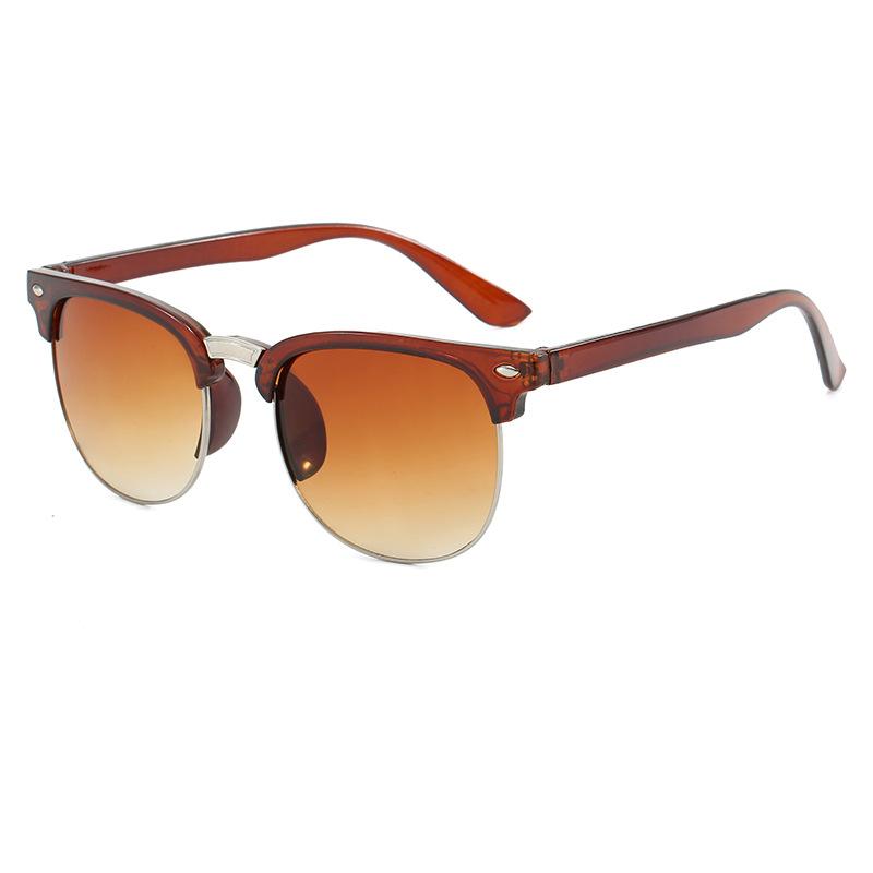 Солнцезащитные очки Мужские Дизайнерские Солнцезащитные очки Женские Мужские Классические Модные Полуободковые Классические Солнцезащитные очки UV400