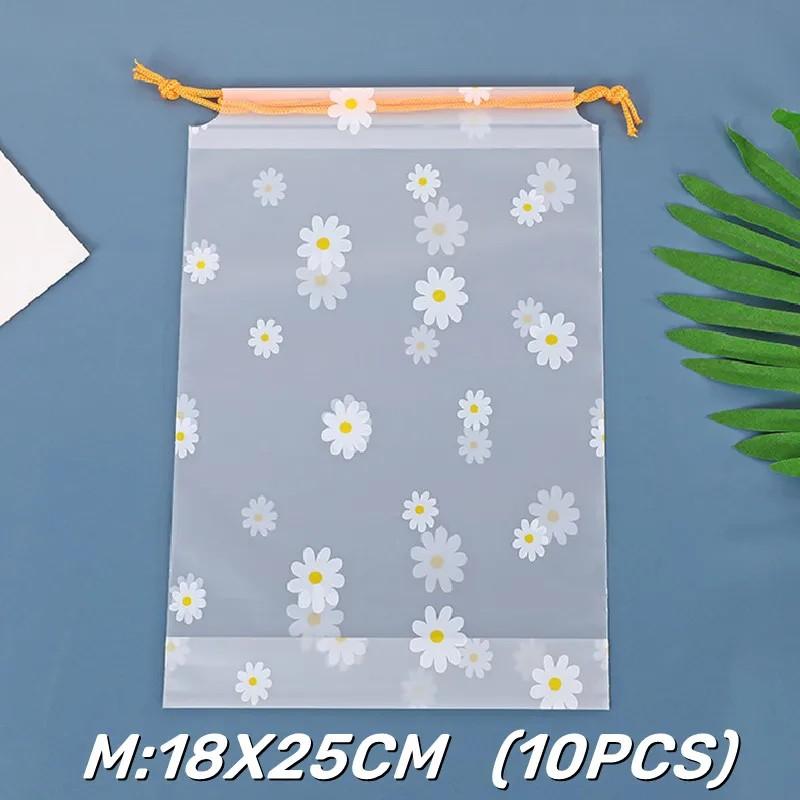 5/10Pcs Travel Shoe Bags Waterproof Drawstring Storage Bags 3 Sizes Reusable Space Saver Storage Bag for Toys Shoe Clothes Towel