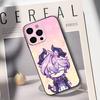Чехол для телефона D-Durin G-Genshin Impact Для iPhone 17,16,15,14,13,12,11 Plus,Pro Max,XS,Мягкий черный чехол