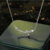 Super Immortal Exquisite Zircon Star Necklace for Women's High End Commuting Collarbone Chain New Year's Edition