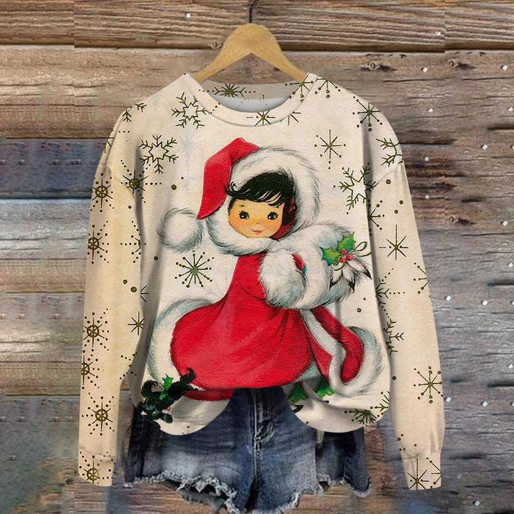 Женские осенне-зимние топы, женская толстовка с длинными рукавами, повседневные флисовые топы с круглым вырезом, свободный крой, половер