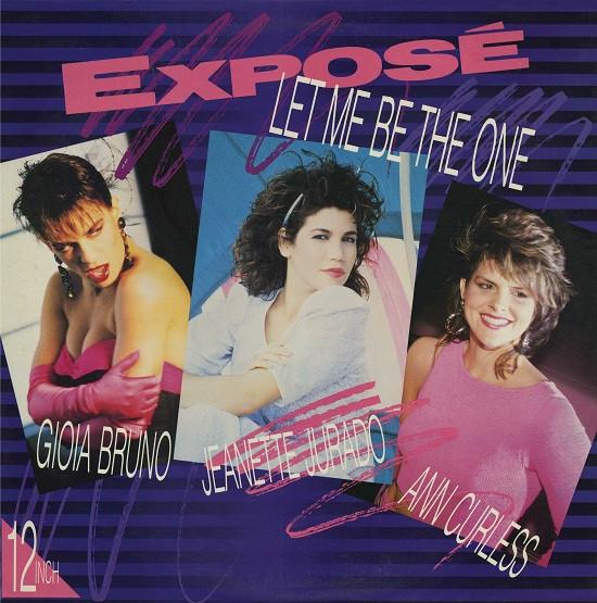 12-дюймовая пластинка EXPOSE - Let Me Be The One ADI9618 Arista 1987 США Танцевальная и Электронная Б/У