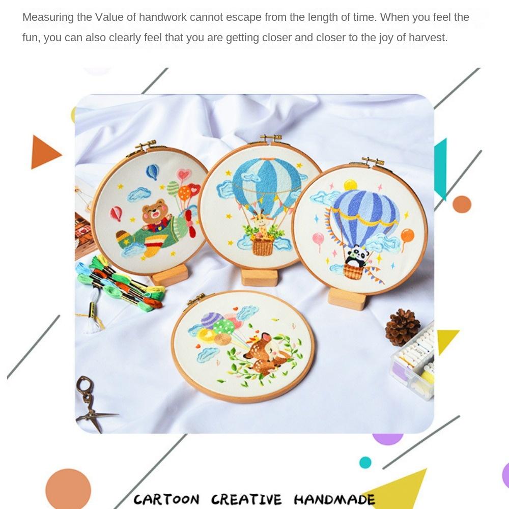 Animals Pattern Stitching Embroidered Starter Kit Cloth Embroidery New Cross Stitch Kits Adults