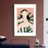 Абстрактное женское искусство Масляная живопись Декоративная иллюстрация Скандинавские постеры и принты Настенное искусство Холст Фреска Картины в комнате Без рамки