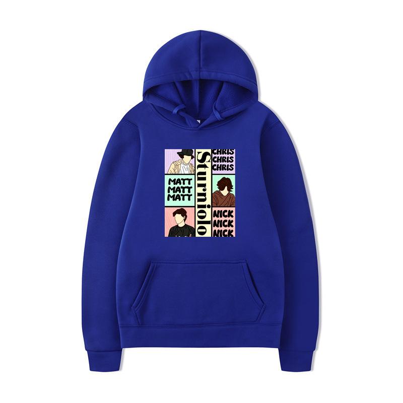 Толстовки Sturniolo Triplets для мужчин и женщин, креативный дизайн с принтом, брендовая одежда Y2K, винтажные пуловеры унисекс с длинным рукавом