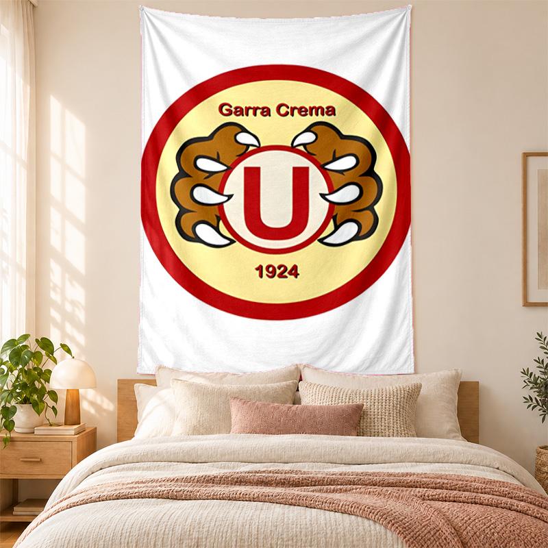Club Universitario de Deportes Tapestry highquality for decorating living room bedroom dorm walls ideal as bedroom wallart orholiday gift