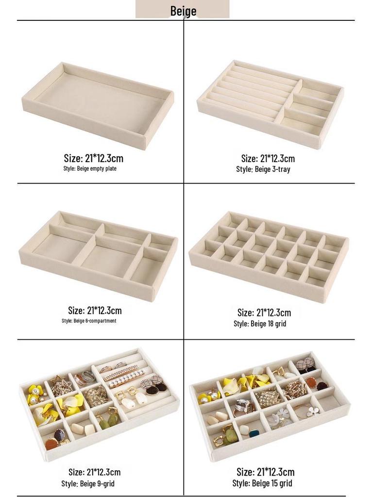 Многоярусная шкатулка для украшений для серег и мелких предметов - Домашнее хранение и организация