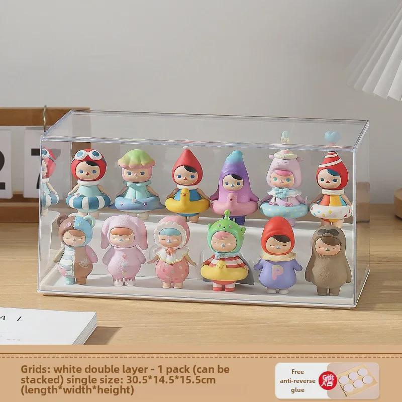Складная прозрачная витрина для кукол Pop Mart Molly Blind Box
