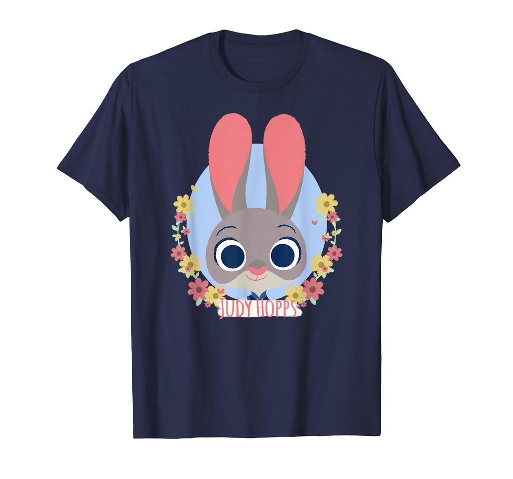 Disney Zootopia Judy Hopps Spring Wreath Graphic T-Shirt