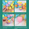 6Pcs Baby Matching Eggs Toy Shape Recognition Early Educational Learning Plastic Plaything Kids Gifts Game School Home