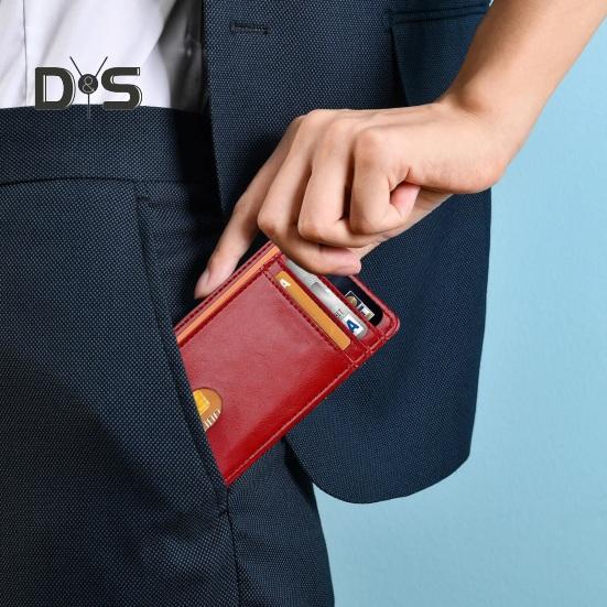 Card Holder 8 Slots Student ID Sleeve Waterproof Anti-theft Change Coin Purse RFID Blocking Protects Personal Information Travel Wallet Business Card