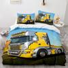 3D Truck Printed Duvet and Pillowcase 2 or 3 Luxury Bedding AU/EU/DE Full Size Soft and Quick Drying Home Decor Home Gift