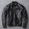 Съемная внутренняя подкладка, осенне-зимняя куртка из натуральной кожи для мужчин, мотоциклетная кожаная куртка из коровьей кожи высшего слоя, куртка для велоспорта