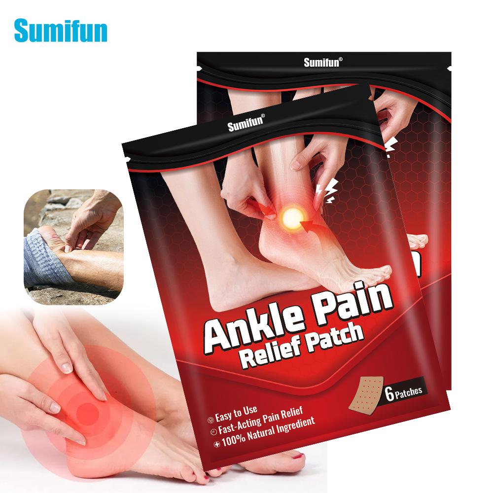 6 шт./пакет пластырь для снятия боли на пятке травяные наклейки для ахиллова сухожилия уход за ногами лечебные пластыри